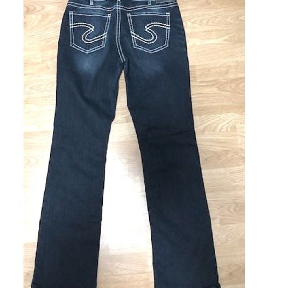 Silver Suki Stretch Jeans Ladies Women's Size 30
